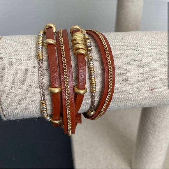 Stella & Dot Maize Wrap Bracelet - Picture 3 of 4